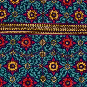 Ankara Print Fabric - Geometric Pattern